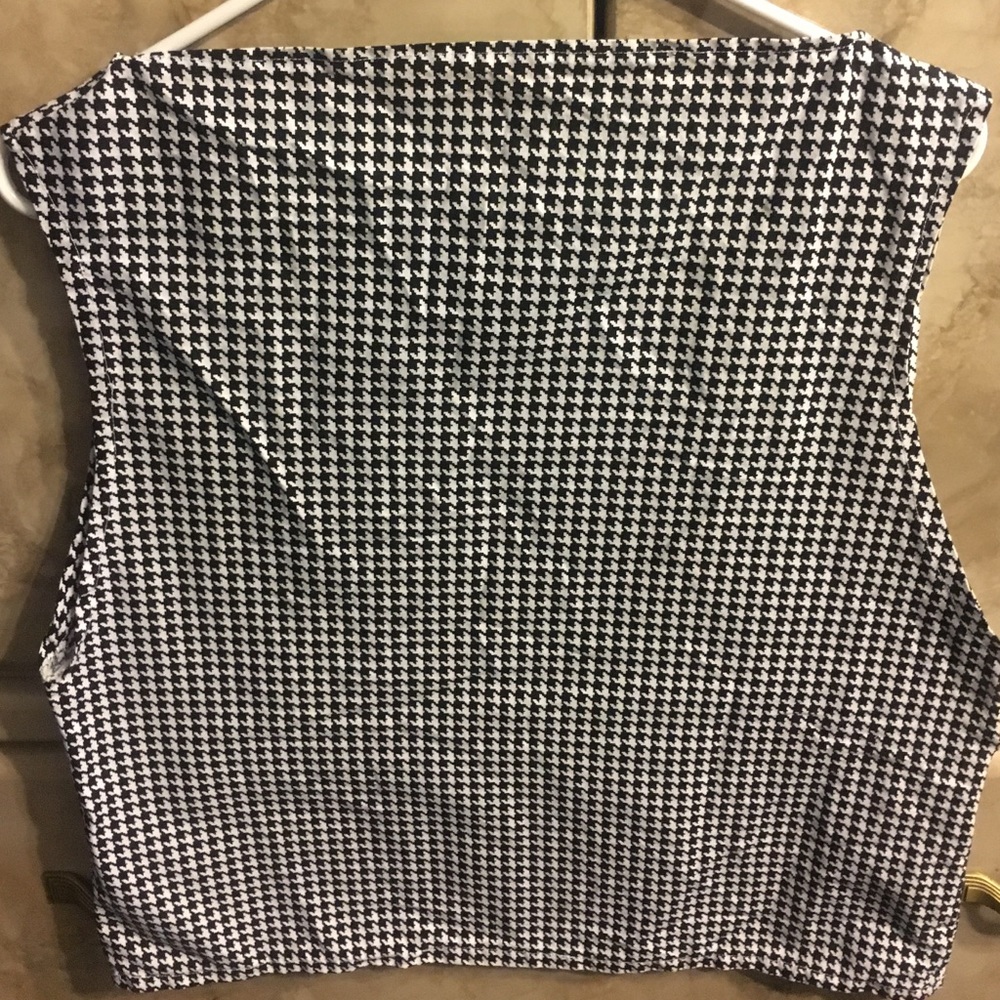 JordanSarracinoDesigns houndstooth vest